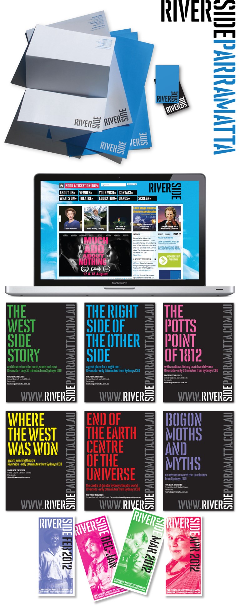 RIVERSIDE THEATRE BRANDING